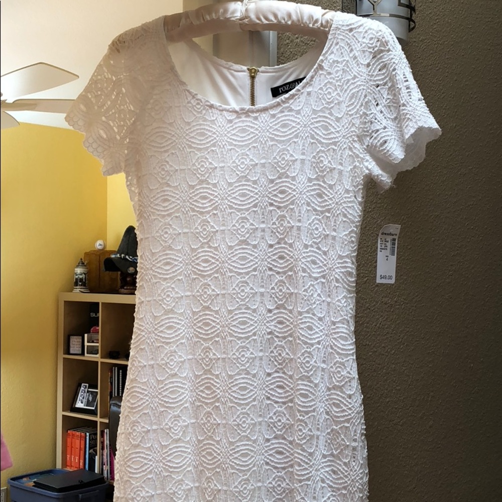 Brand new White dress with tags.  Never worn.